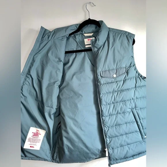 Fjallraven night sky colored mens Down Liner Vest